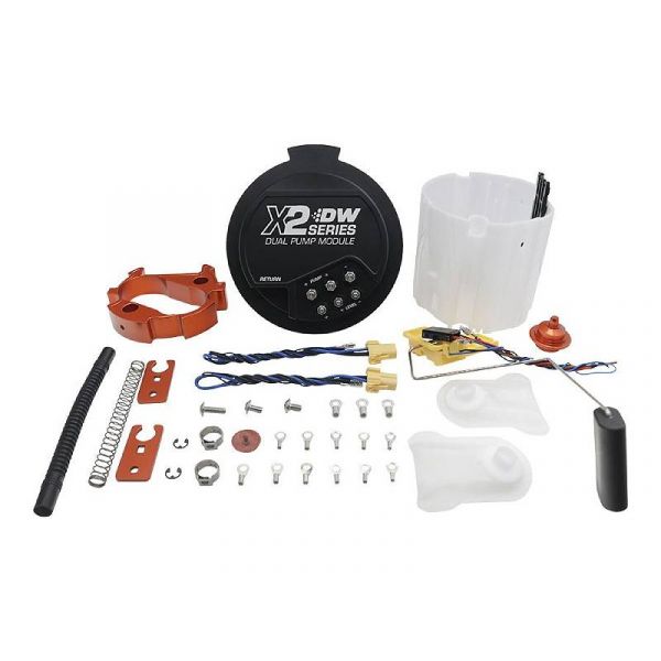2006+ Hemi Challenger/Charger X2 Dual 400LPH Fuel Pump Module | DeatschWerks