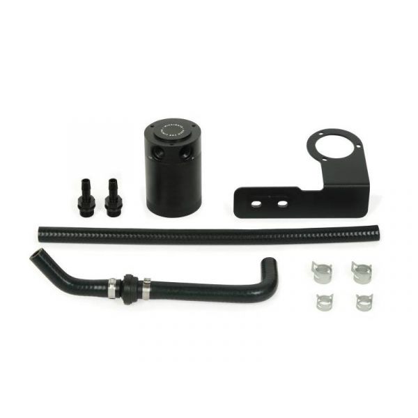 2018+ Accord 1.5T Mishimoto Baffled Oil Catch Can, PCV Side - MMBCC-ACRD15-18PBE