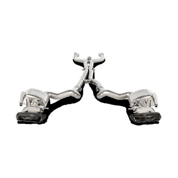 Akrapovic Evolution Line CAT Back Exhaust with Carbon Fiber Tips