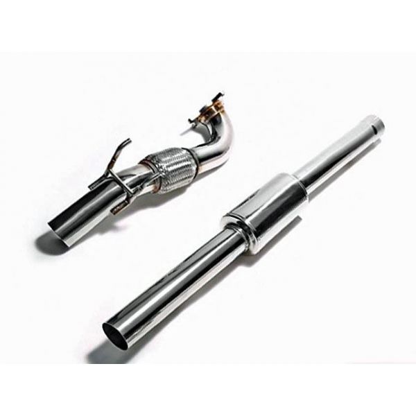 Armytrix High-Flow Performance Race Downpipe with Secondary Downpipe for 2008-2013 Volkswagen Golf & GTI - VWG6T-DD