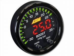 AEM X-Series Boost Gauge